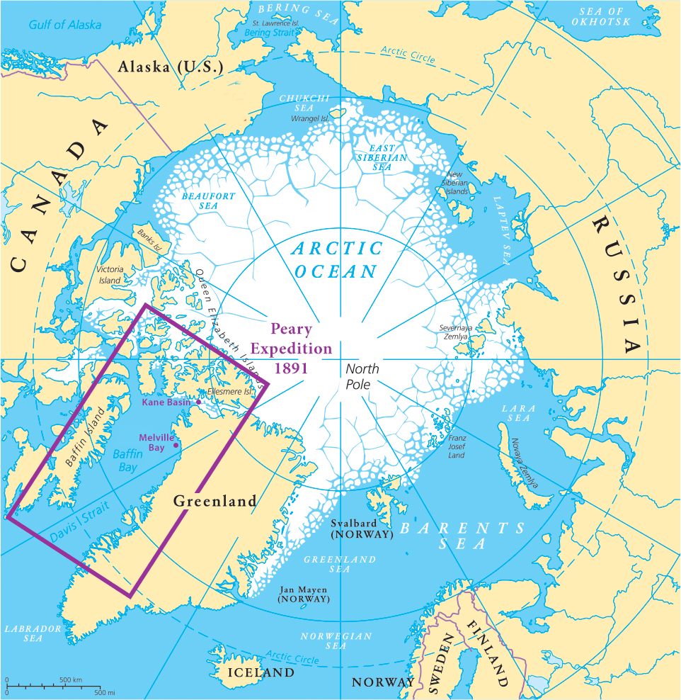 The Peary Arctic Expedition 1891